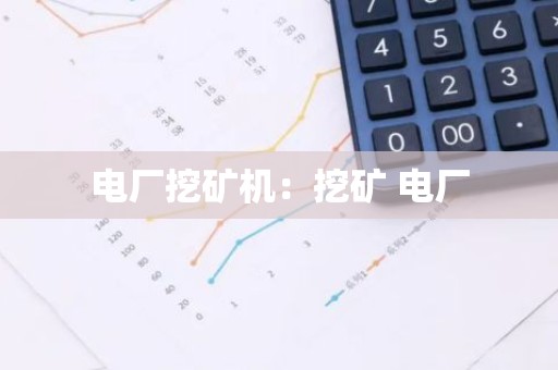 电厂挖矿机：挖矿 电厂