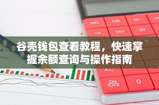 谷壳钱包查看教程，快速掌握余额查询与操作指南