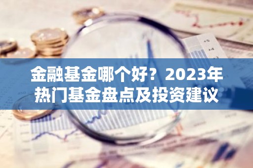 金融基金哪个好？2023年热门基金盘点及投资建议