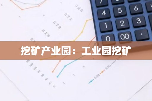 挖矿产业园：工业园挖矿