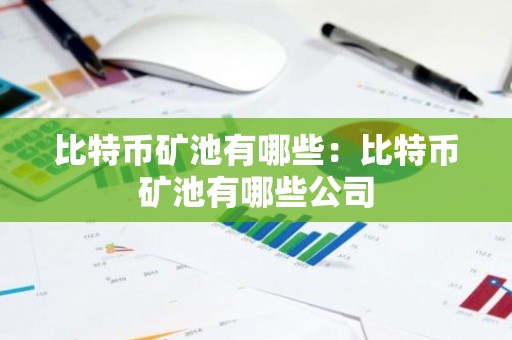 比特币矿池有哪些：比特币矿池有哪些公司