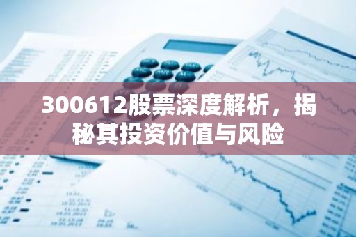 300612股票深度解析，揭秘其投资价值与风险
