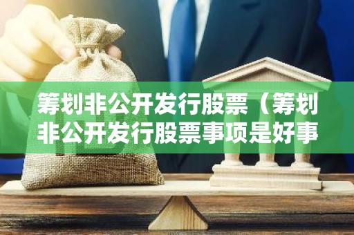 筹划非公开发行股票（筹划非公开发行股票事项是好事么）