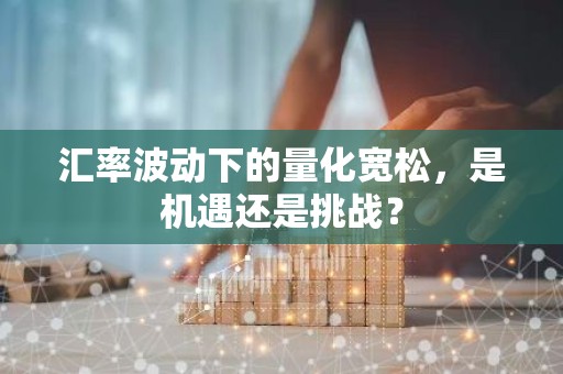 汇率波动下的量化宽松，是机遇还是挑战？