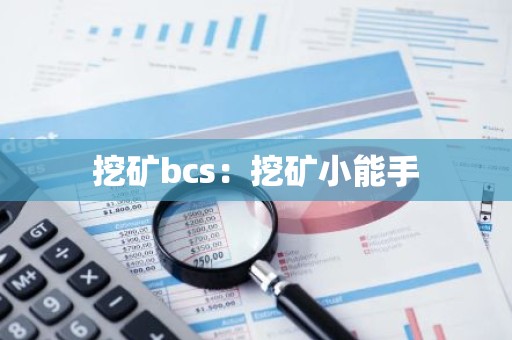 挖矿bcs：挖矿小能手