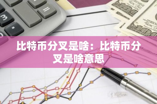 比特币分叉是啥：比特币分叉是啥意思
