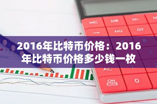2016年比特币价格：2016年比特币价格多少钱一枚