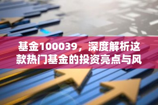 基金100039，深度解析这款热门基金的投资亮点与风险提示