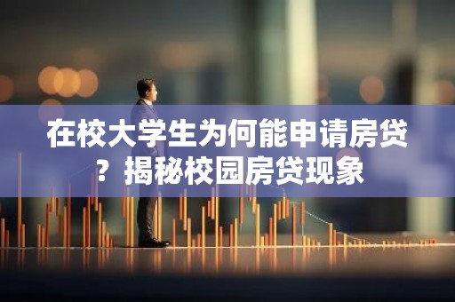 在校大学生为何能申请房贷？揭秘校园房贷现象