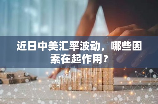 近日中美汇率波动，哪些因素在起作用？