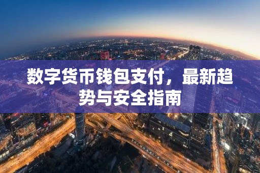 数字货币钱包支付，最新趋势与安全指南