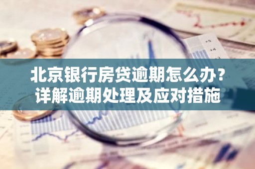 北京银行房贷逾期怎么办？详解逾期处理及应对措施