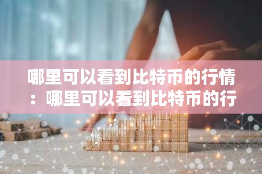 哪里可以看到比特币的行情：哪里可以看到比特币的行情信息