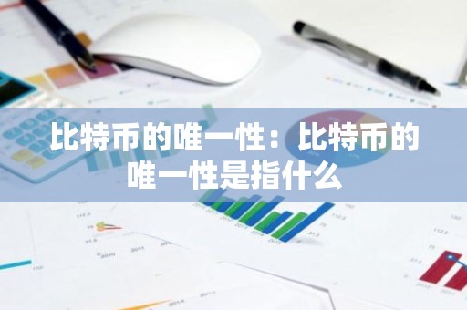 比特币的唯一性：比特币的唯一性是指什么