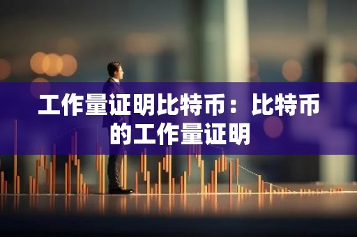工作量证明比特币：比特币的工作量证明