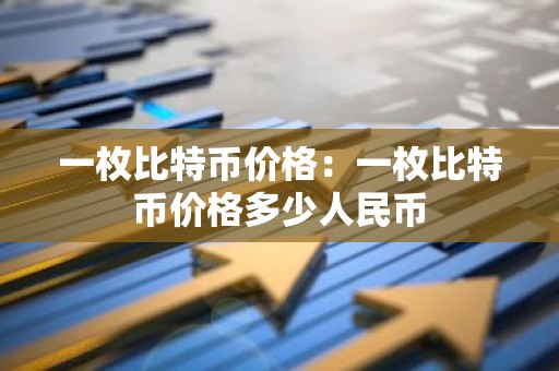 一枚比特币价格：一枚比特币价格多少人民币