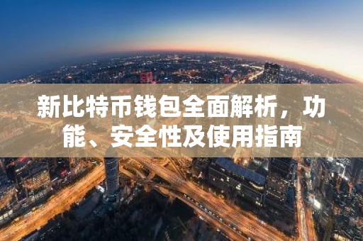 新比特币钱包全面解析，功能、安全性及使用指南