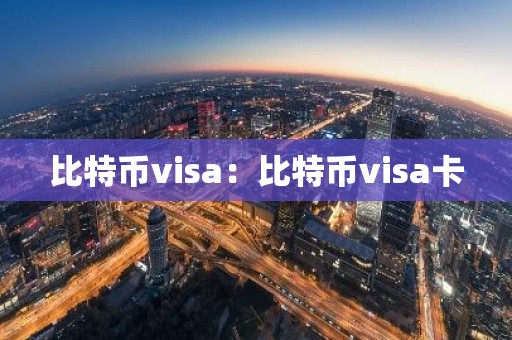 比特币visa：比特币visa卡
