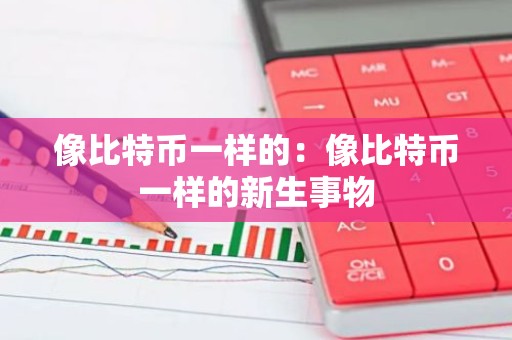 像比特币一样的：像比特币一样的新生事物