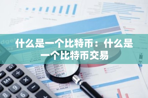 什么是一个比特币：什么是一个比特币交易