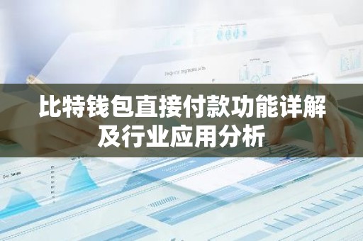 比特钱包直接付款功能详解及行业应用分析