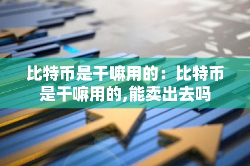比特币是干嘛用的：比特币是干嘛用的,能卖出去吗