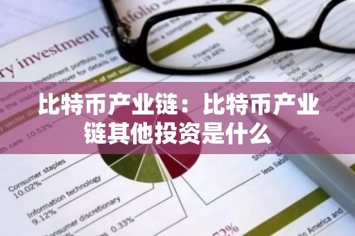 比特币产业链：比特币产业链其他投资是什么