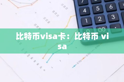 比特币visa卡：比特币 visa