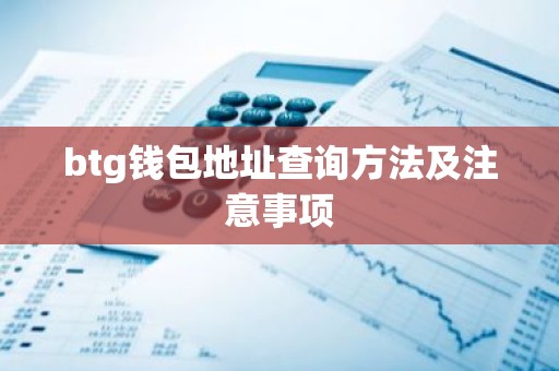 btg钱包地址查询方法及注意事项
