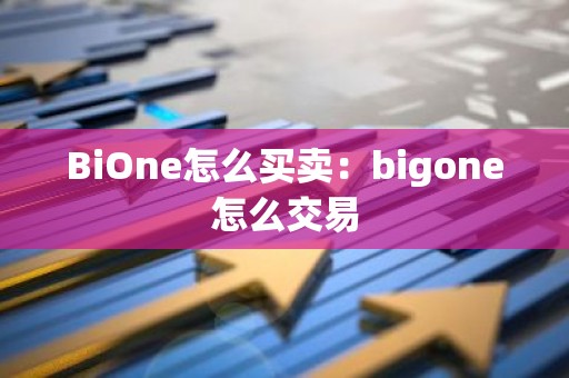 BiOne怎么买卖：bigone怎么交易
