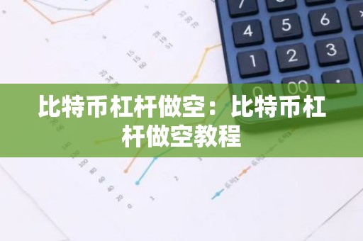 比特币杠杆做空：比特币杠杆做空教程