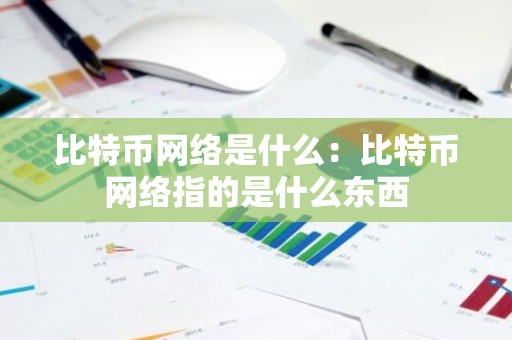 比特币网络是什么：比特币网络指的是什么东西