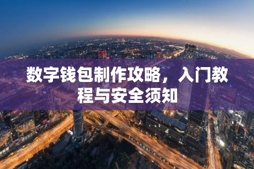 数字钱包制作攻略，入门教程与安全须知