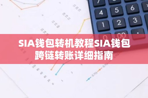 SIA钱包转机教程SIA钱包跨链转账详细指南
