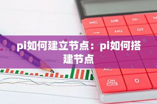pi如何建立节点：pi如何搭建节点
