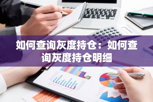 如何查询灰度持仓：如何查询灰度持仓明细