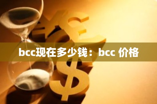 bcc现在多少钱：bcc 价格