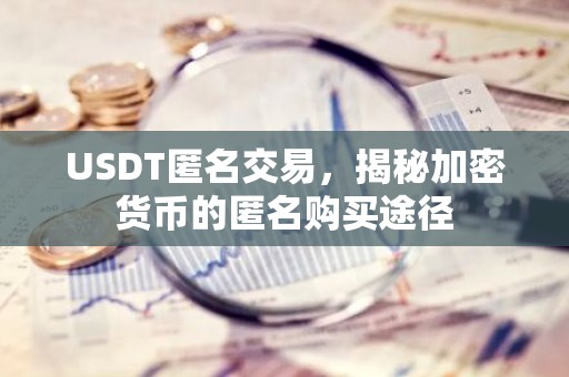 USDT匿名交易，揭秘加密货币的匿名购买途径
