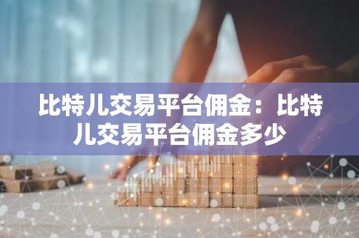 比特儿交易平台佣金：比特儿交易平台佣金多少