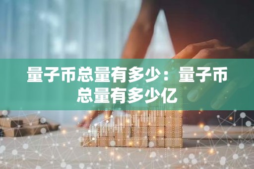 量子币总量有多少：量子币总量有多少亿