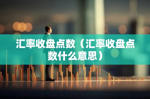 汇率收盘点数（汇率收盘点数什么意思）