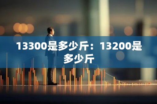 13300是多少斤：13200是多少斤