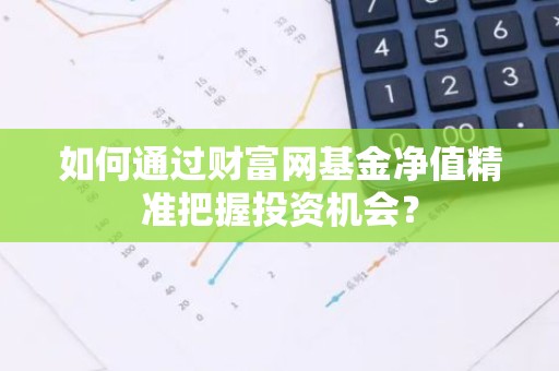 如何通过财富网基金净值精准把握投资机会？