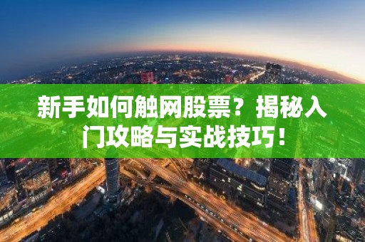 新手如何触网股票？揭秘入门攻略与实战技巧！