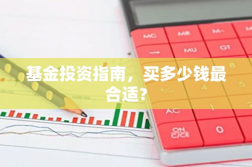 基金投资指南，买多少钱最合适？