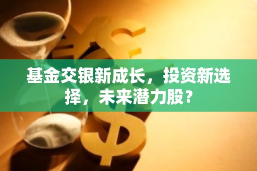 基金交银新成长，投资新选择，未来潜力股？