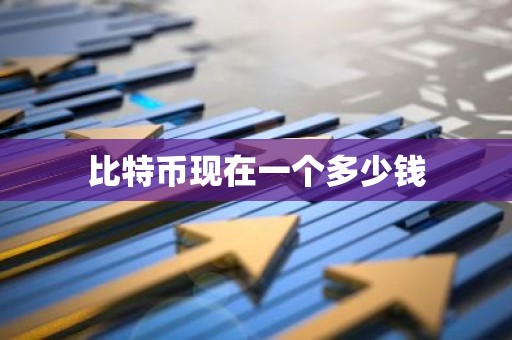 比特币现在一个多少钱