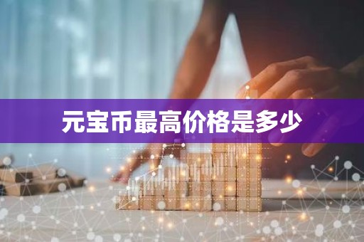 元宝币最高价格是多少