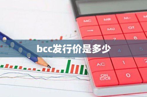 bcc发行价是多少