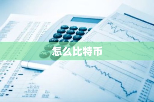 怎么比特币